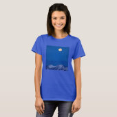 Aravis Mountains | Mont Blanc Range T-shirt (Voorkant volledig)