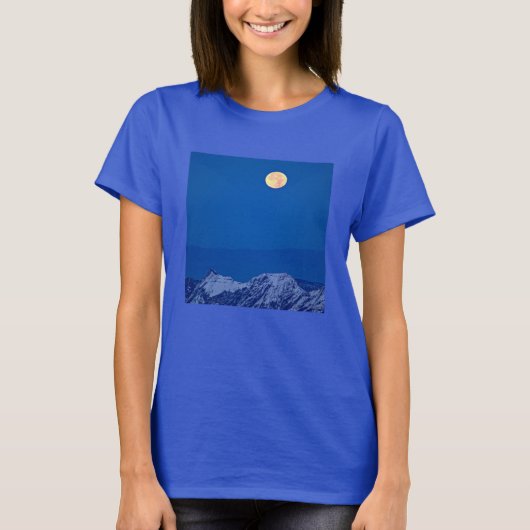 Aravis Mountains | Mont Blanc Range T-shirt (Voorkant)