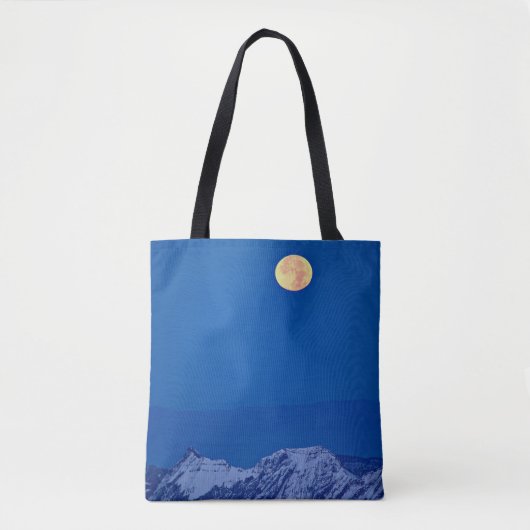 Aravis Mountains | Mont Blanc Range Tote Bag (Voorkant)