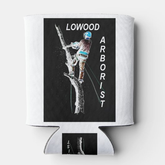 Arb Art Arborist Tree Chinezen Landschap Blikjeskoeler (Achterkant)