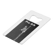 Arb Art Arborist Tree Chinezen Landschap Creditkaart Flessenopener (Voorkant Gekanteld)