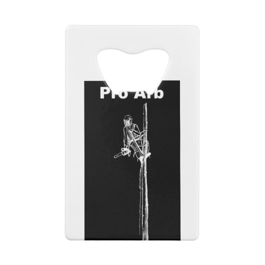 Arb Art Arborist Tree Chinezen Landschap Creditkaart Flessenopener (Achterkant)