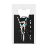 Arb Art Arborist Tree Chinezen Landschap Creditkaart Flessenopener (Voorkant)