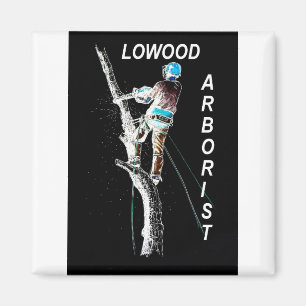 Arb Art Arborist Tree Chinezen Landschap Magneet