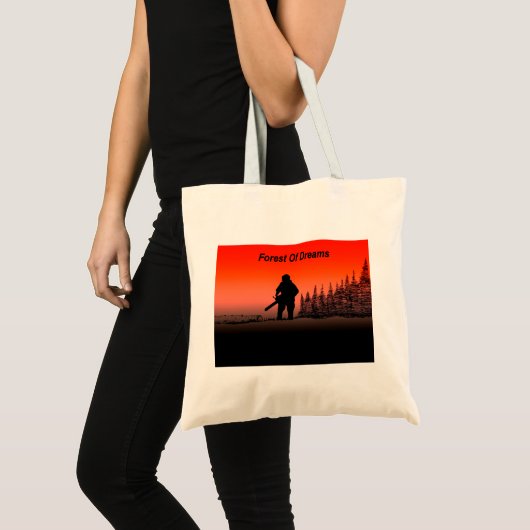 Arb Art Arborist Tree Chinezen Landschap Tote Bag (Voorkant (product))