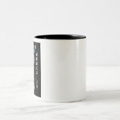 Arb Art Arborist Tree Chinezen Landschap Tweekleurige Koffiemok (Center)