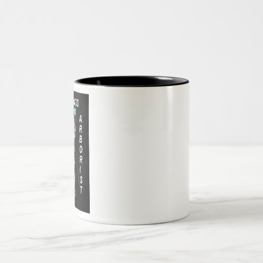 Arb Art Arborist Tree Chinezen Landschap Tweekleurige Koffiemok (Center)