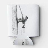 Arb Art Arborist Tree Surgeon Chainsee Gift card Blikjeskoeler (Achterkant)