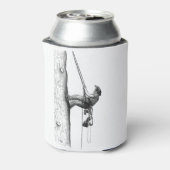 Arb Art Arborist Tree Surgeon Chainsee Gift card Blikjeskoeler (Blikje Achterkant)