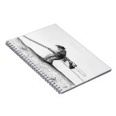 Arb Art Arborist Tree Surgeon Chainsee Gift card Notitieboek (Rechterzijde)