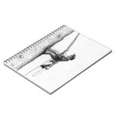 Arb Art Arborist Tree Surgeon Chainsee Gift card Notitieboek (Linkerzijde)