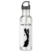 Arb Art Arborist Tree Surgeon Chainzaag Gift Waterfles (Voorkant)