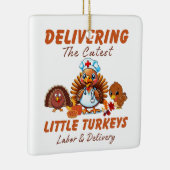 Arbeid en levering Thanksgiving cadeau voor verple Keramisch Ornament (Rechts)