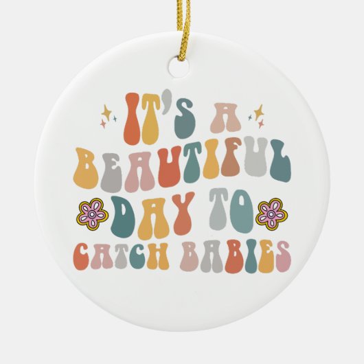 Arbeid en levering Verpleegkundige Afstuderen L &  Keramisch Ornament (Voorkant)