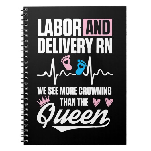 Arbeid en levering Verpleegkundige Vergroting L&D  Notitieboek (Voorkant)