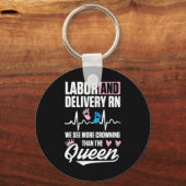 Arbeid en levering Verpleegkundige Vergroting L&D  Sleutelhanger (Voorkant)