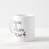 Arbeid- en leveringspersoneel koffiemok (Voorkant links)