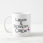 Arbeid- en leveringspersoneel koffiemok (Links)