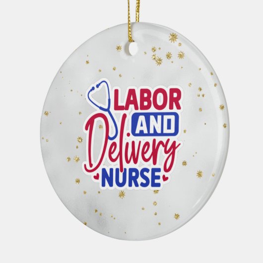 Arbeid- en leveringsverzekering | Grijs | Sparkle Keramisch Ornament (Links)