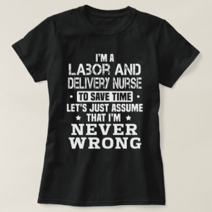 Arbeid- en leveringsverzekering t-shirt