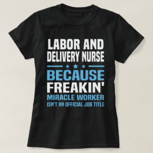 Arbeid- en leveringsverzekering t-shirt