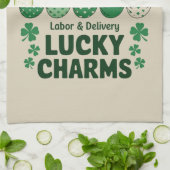 Arbeid & Levering Lucky Charm Nurse Shamrock Theedoek (Gevouwen)
