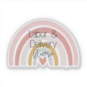 Arbeid & Levering RN Sticker (Voorkant)
