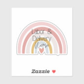 Arbeid & Levering RN Sticker (Vel)