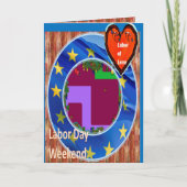 Arbeid van Liefde op de Wenskaarten van het Kaart (Voorkant)