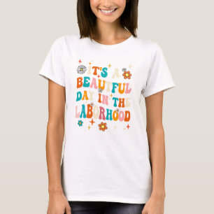 Arbeid & Verpleegkundige Het is een mooie dag in d T-shirt