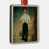 Arbeider 1848 metalen ornament (Rechts)