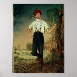 Arbeider, 1848 poster