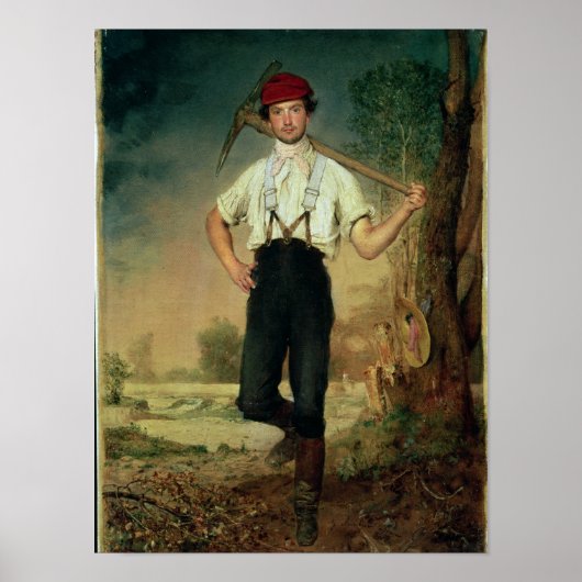 Arbeider, 1848 poster (Voorkant)