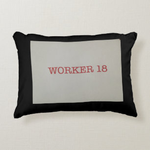 Arbeider 18 Pillow Accent Kussen