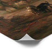 Arbeider & herberg - Isack van Ostade Fijne Kunst  Poster (Hoek)