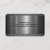 Arbeider | Staal | Huisreparatie Visitekaartje (Achterkant)