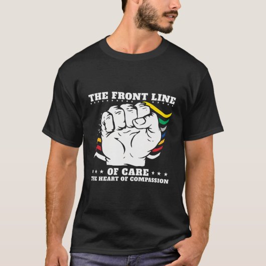 Arbeider US First Responders Flag Labor Day T-shirt (Voorkant)