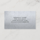 Arbeider | Visitekaartje bouwtrekkend voertuig (Achterkant)