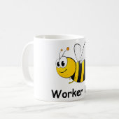 Arbeiderbij Koffiemok (Voorkant links)