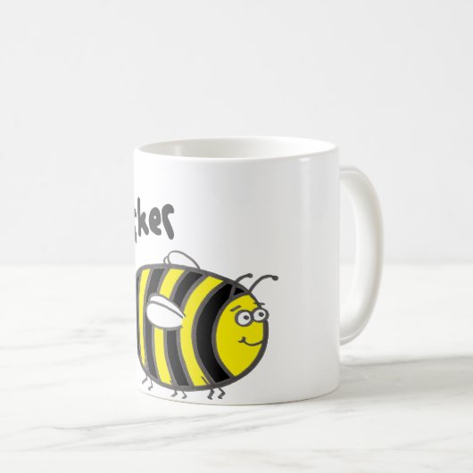 Arbeiderbij Koffiemok (Voorkant rechts)