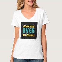 Arbeiders Boven Miljardairs: Macht aan het Volk HD T-shirt