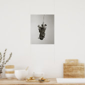 Arbeiders Opgelicht door Crane, 1935.  foto Poster (Keuken)