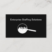 Arbeidsbemiddeling Bedrijfspersoneel Visitekaartje (Voorkant)