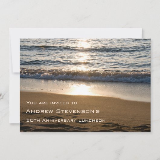 Arbeidsbemiddeling Jubileum Luncheon Uitnodigingen (Voorkant)