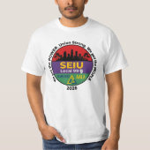 Arbeidsbeweging UTLA SEIU AALA  T-shirt (Voorkant)