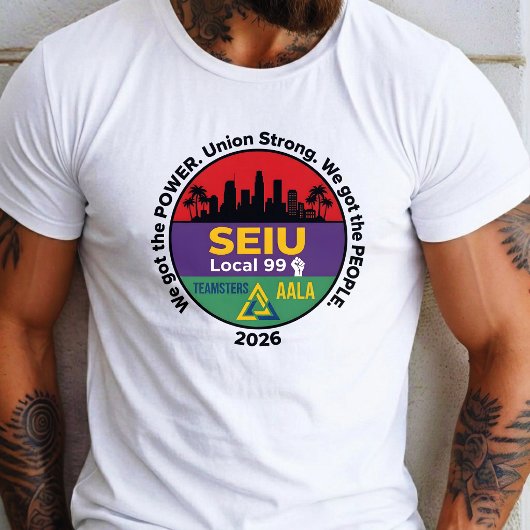 Arbeidsbeweging UTLA SEIU AALA  T-shirt