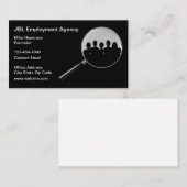 Arbeidsbureau Moderne Visitekaartjes Sjabloon (Voorkant / Achterkant)