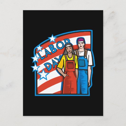 Arbeidsdag Briefkaart (Voorkant)