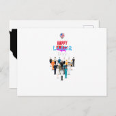 Arbeidsdag Briefkaart (Voorkant / Achterkant)