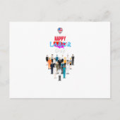 Arbeidsdag Briefkaart (Voorkant)